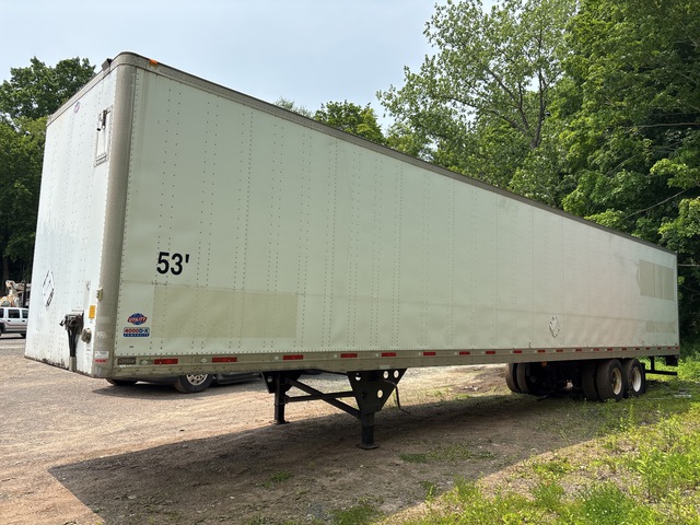 2013 Utility VS2DX 53 ft x 102 in T/A Van Trailer