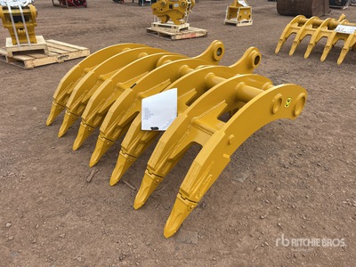 2025 Elephant RAKE32065 65-E 65 in Rastrillo para excavadora - Fits Cat 320 / 17 - 24 ton (Unused)