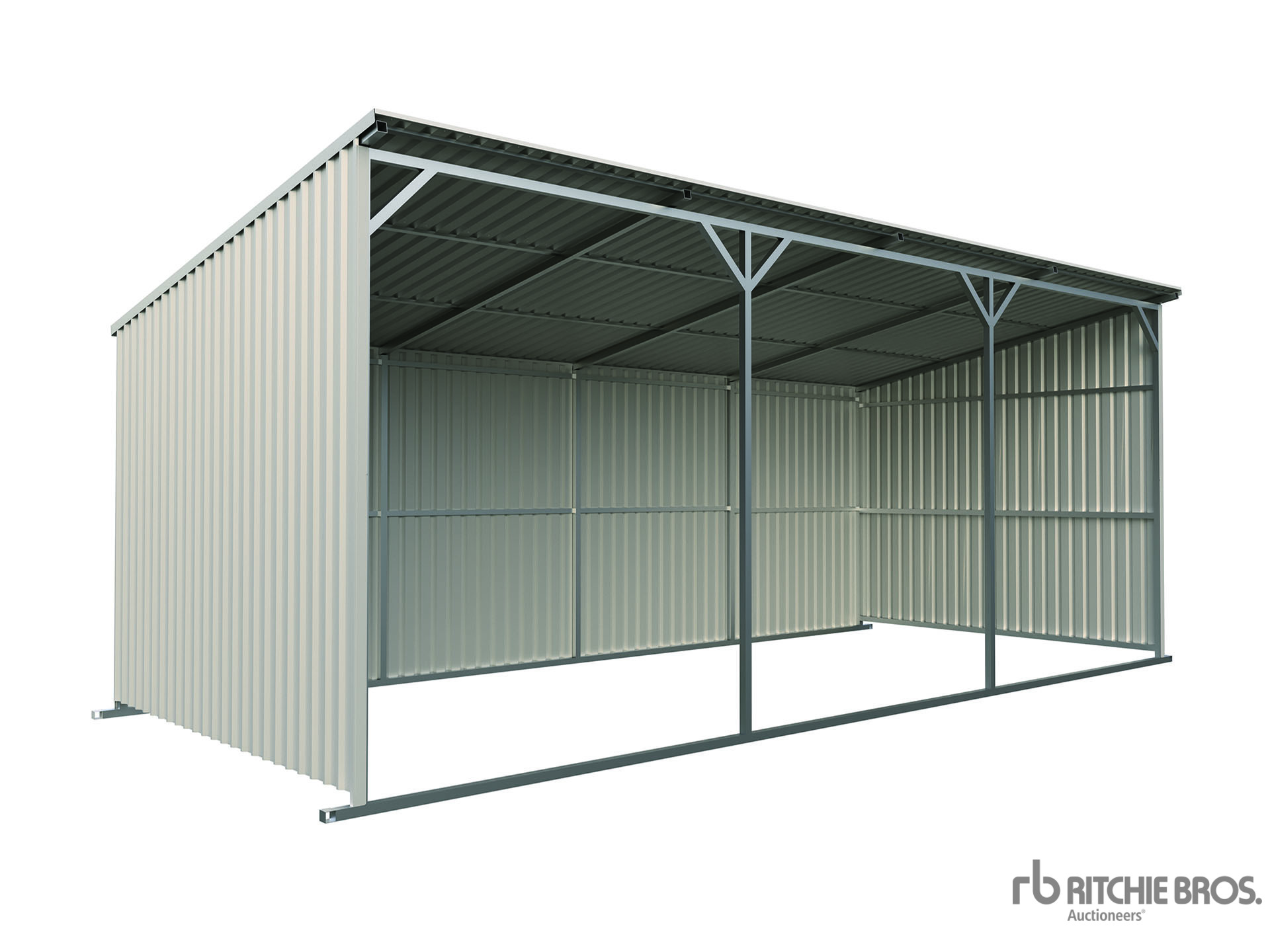 2025 SUNTOP S2512 25 ft x 12 ft Cobertizo (Unused)