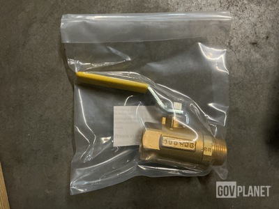 (8) Parker Fluid System Connectors XV501P-12 Stop-Check Valves