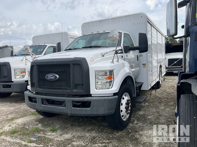 2017 Ford F-650 LNG 4x2 8 Bay Beverage Truck (Inoperable)