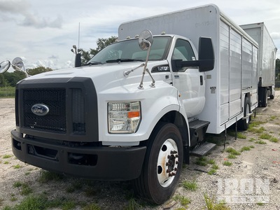 2017 Ford F-650 LNG 4x2 8 Bay Beverage Truck (Inoperable)