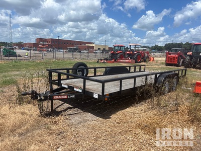Orange Line TU70-20BK4AR2B 20 ft T/A Utility Trailer