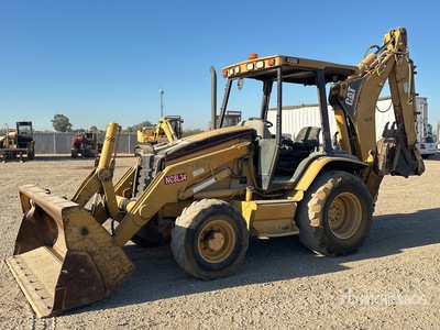2002 Cat 430D 4x4 を見 Backhoe Loader