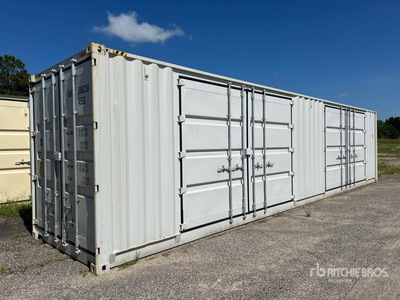 2025 40 ft High Cube Multi-Door Storage Container