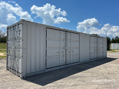 2025 40 ft High Cube Multi-Door Storage Container