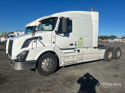 2012 Volvo VNL630 6x4 T/A Sleeper Truck Tractor
