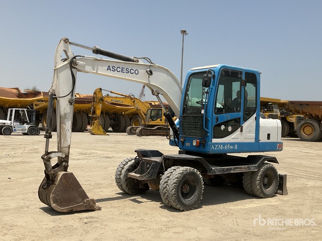 2021 Ascesco AZM-65W-8 Wheel Excavator | Ritchie Bros. Auctioneers