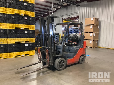 2019 (unverified) Toyota 8FGCU30 5120 lb Pneumatic Tire Forklift