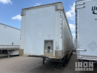 2015 Hyundai VP2530152-ADFJ 53 ft x 102 in T/A Van Trailer