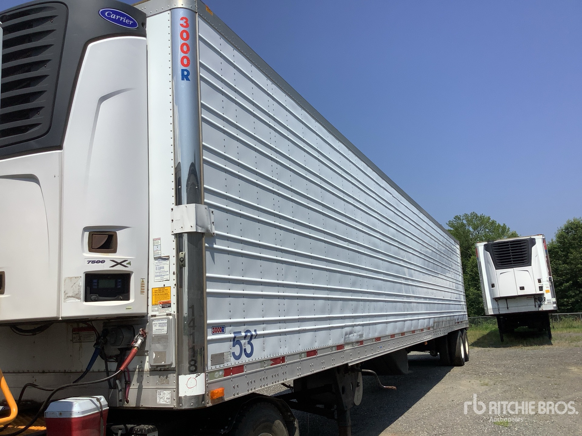 2014 Utility VS2RA 53 ft x 102 in T/A Remorque frigorifique