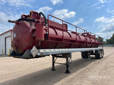 2007 Dragon 130 bbl T/A Vacuum Tanker Trailer
