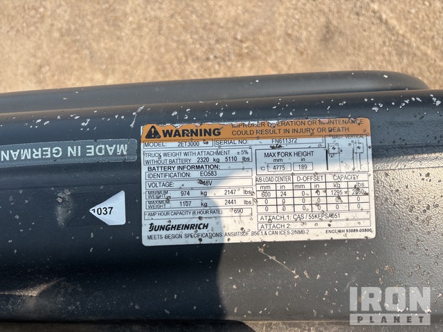 MONTACARGAS ELéCTRICO 2019 CATERPILLAR 2ET3000