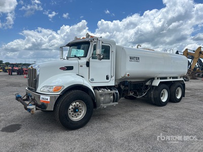 2017 Peterbilt 348 4000 gal 6x4 Water vrachtwagen