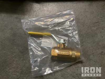 (8) Parker Fluid System Connectors XV501P-12 Stop-Check Valves