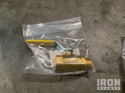 (8) Parker Fluid System Connectors XV501P-12 Stop-Check Valves