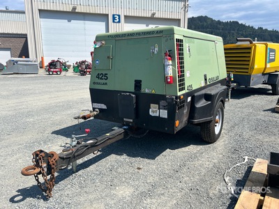 2018 Sullair 425AFDPQ-JD 425 cfm Mobile 7 gal Air Compressor