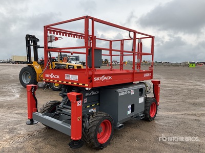 2023 Skyjack SJ6826 RT 4x4 Dual Fuel Scissor Lift