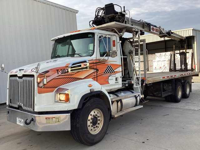 2013 IMT 16000S3 5825 lb Articulated Boom on 2015 Western Star 4700SB 6x4 Boom Truck
