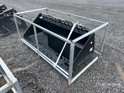 2025 LANDY EDGPB72 72 in 72 in Skid Steer Bucket (Unused)