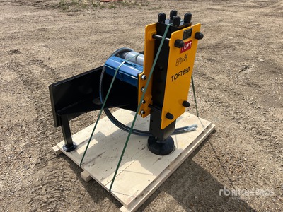 2025 TOFT TOFT680 Skid Steer Post Driver (Unused)