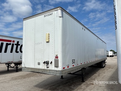 2013 Hyundai VI2530152-AJRS 53 ft x 102 in T/A Van Trailer