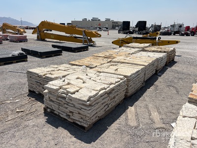 Quantity of (10) Pallets of Stone
