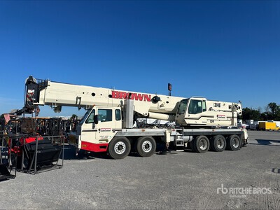 2010 Link-Belt HTC3140 140 ton 10x6x4 Camión grúa hidráulico