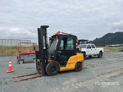 2012 Hyundai 35LN-9A 5160 lb Pneumatic Tire フォークリフト