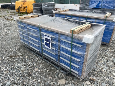 7 ft 20-Drawer Tool Cabinet (Unused)