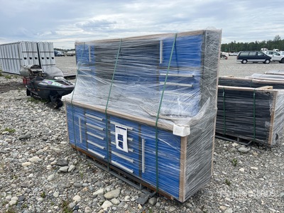7 ft 21-Drawer Tool Cabinet (Unused)