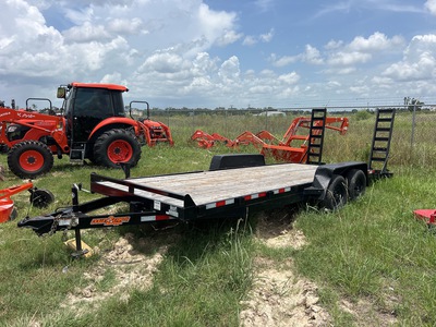 2024 Down to Earth DTE8220ER3.5B 20 ft T/A Equipment Trailer