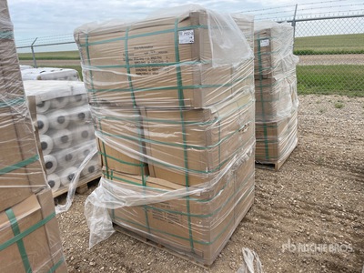Quantity of (6) 10 ft x 300 ft Grain Bags (Unused)