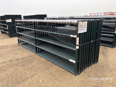 Quantity of (24) 2025 BYT RG12 11 ft 6 in x 4 ft Ranch Livestock Gate (Unused)