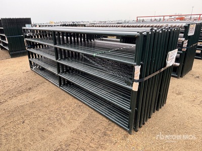 Quantity of (24) 2025 BYT RG12 11 ft 6 in x 4 ft Ranch Livestock Gate (Unused)