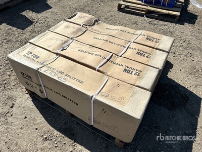 Quantity of (4) 2025 BYT LP12 Manual Wood Splitter (Unused)