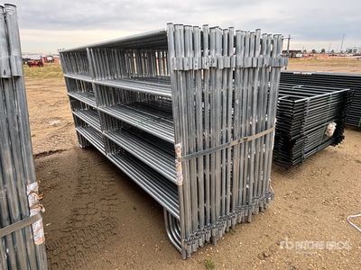 Quantity of (31) 2025 BYT GPNL96 9 ft 6 in x 5 ft Galvanized Ranch Livestock Panel (Unused)