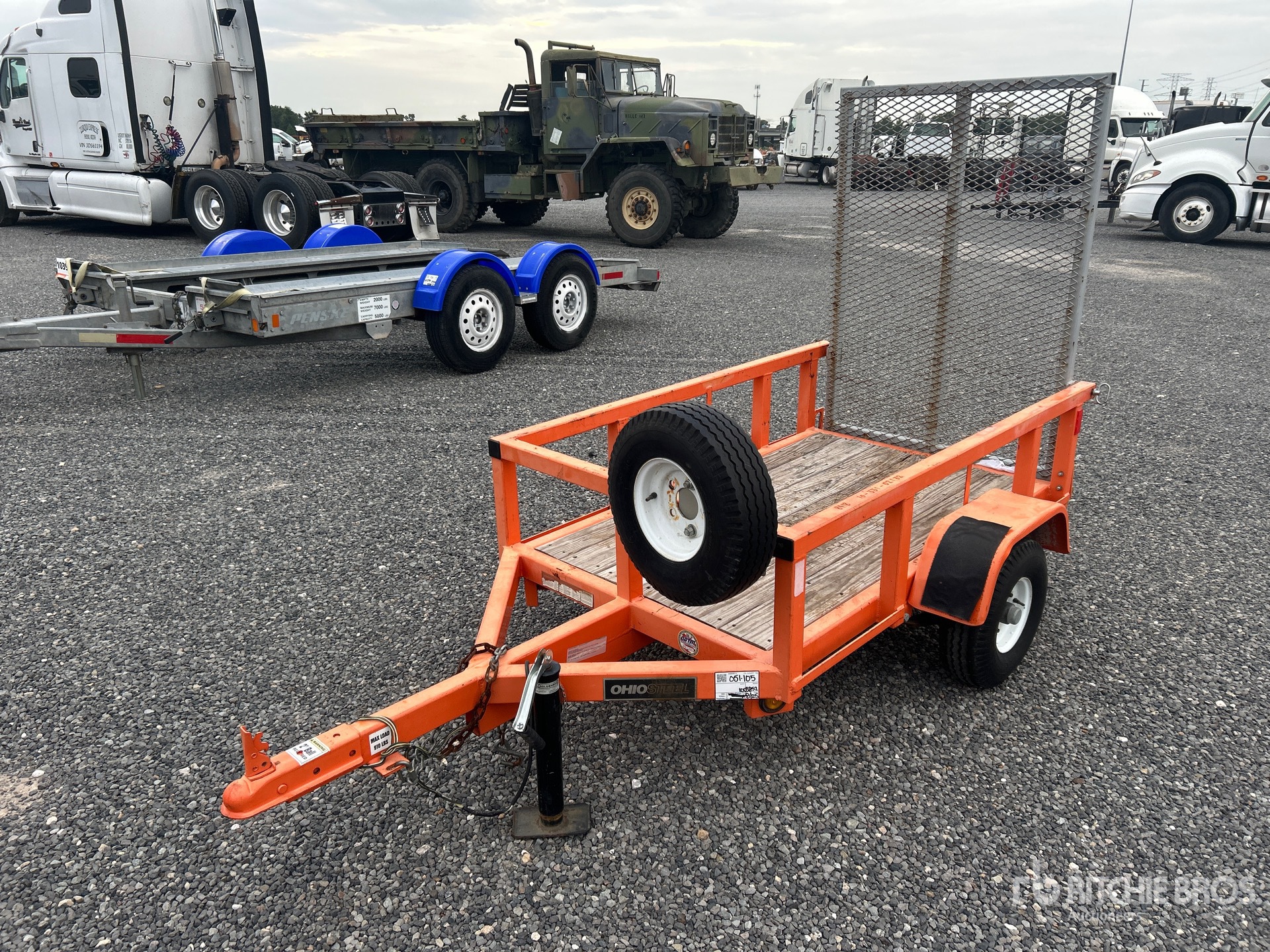 2019 Ohio Steel UTL3005HDR 5 ft Utility Trailer