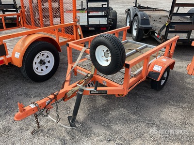 2018 Ohio Steel UTL3005HDR 5 ft S/A Utility Trailer