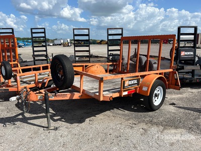 2020 Anderson 8 ft S/A Remorque utilitaire