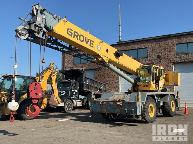 Grove Rt60e 2010 Grove RT600E 50 ton 4x4 Rough Terrain Crane in Lawrence, New York ...