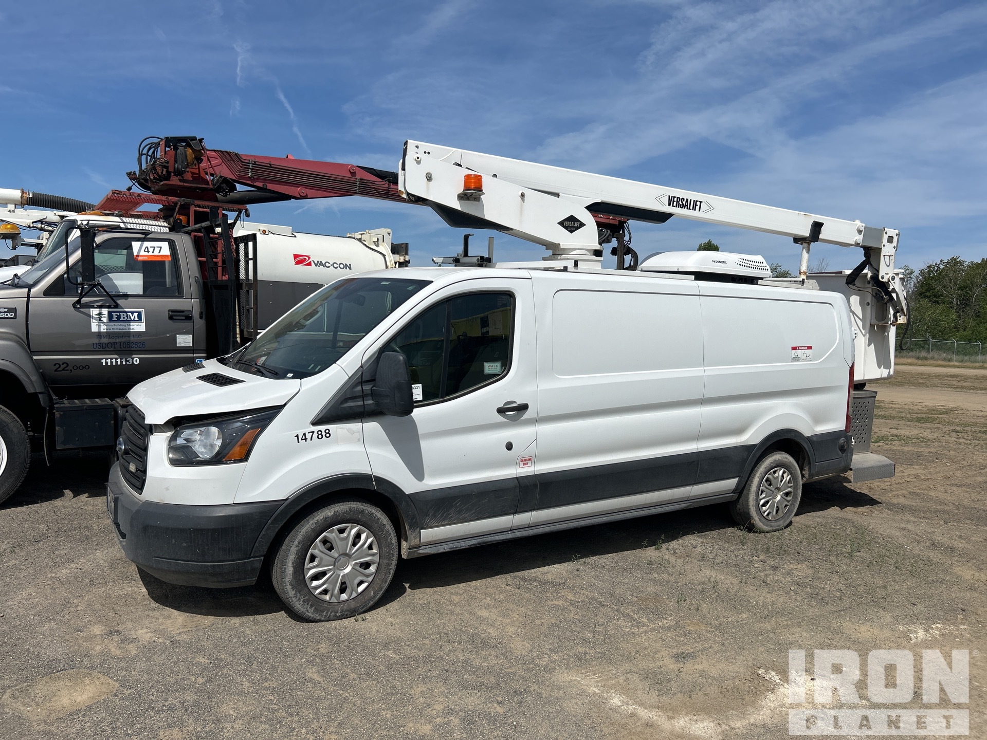 2018 Versalift VANTEL29NE-01 29 ft on 2019 Ford Transit 350 4x2 Podnośnik koszowy montowany na furgonetce