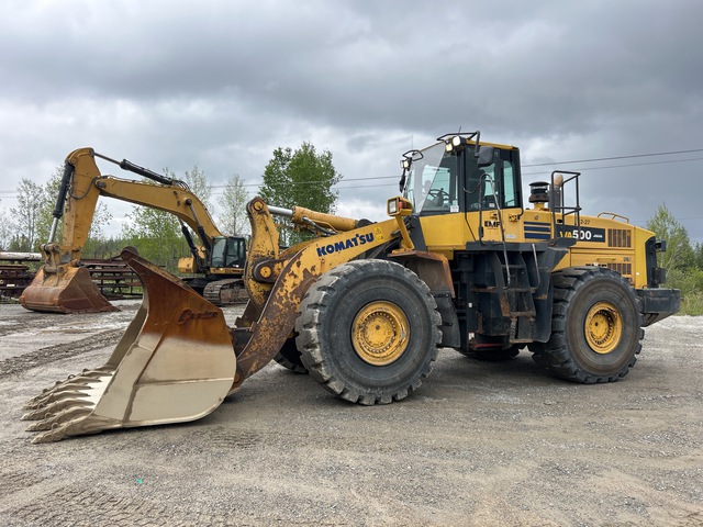 2012 Komatsu WA500-6 Wheel Loader