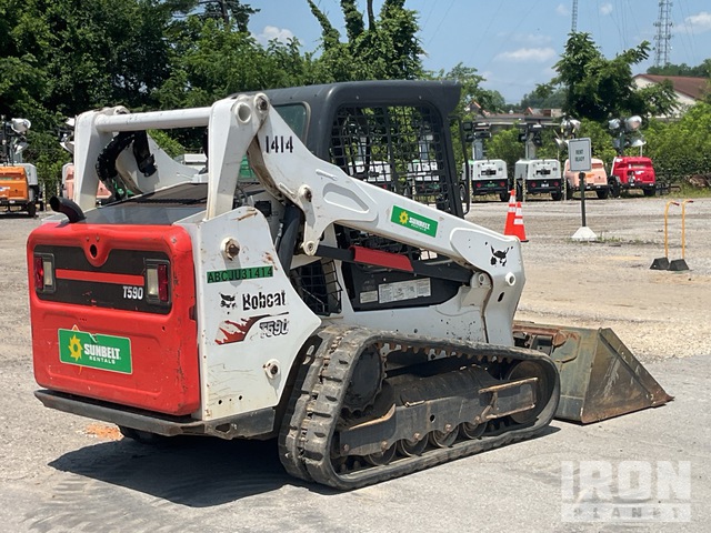 MINI CARGADOR SOBRE ORUGAS 2019 BOBCAT T590