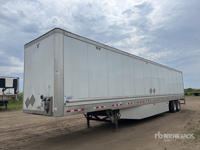 Vanguard 53 ft x 102 in T/A Van Trailer