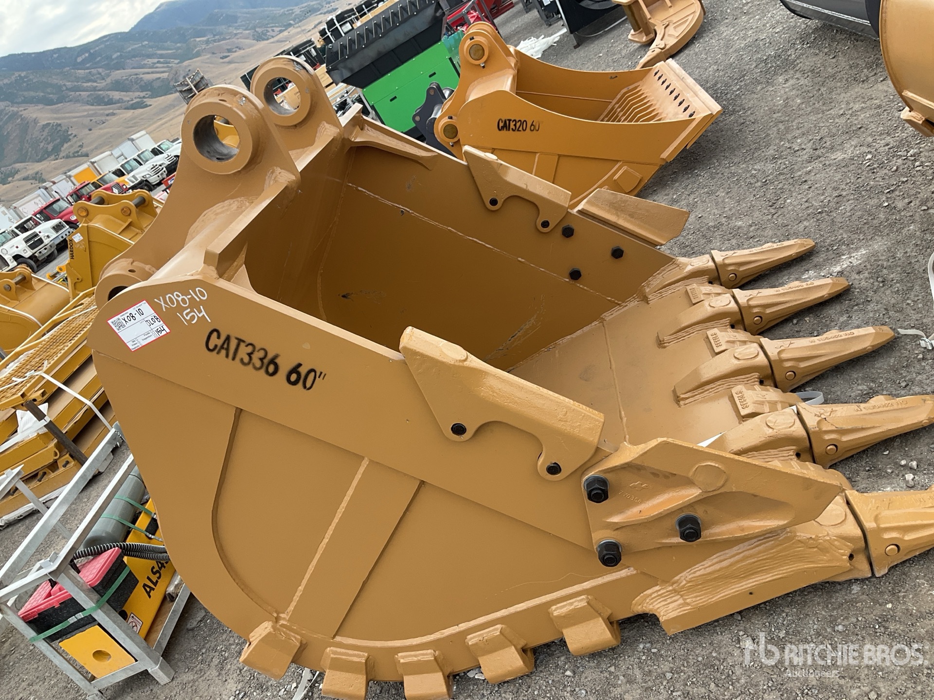 2025 Warrior WBRC30-1550 Rock Excavator Bucket - Fits Caterpillar 336 (Unused)