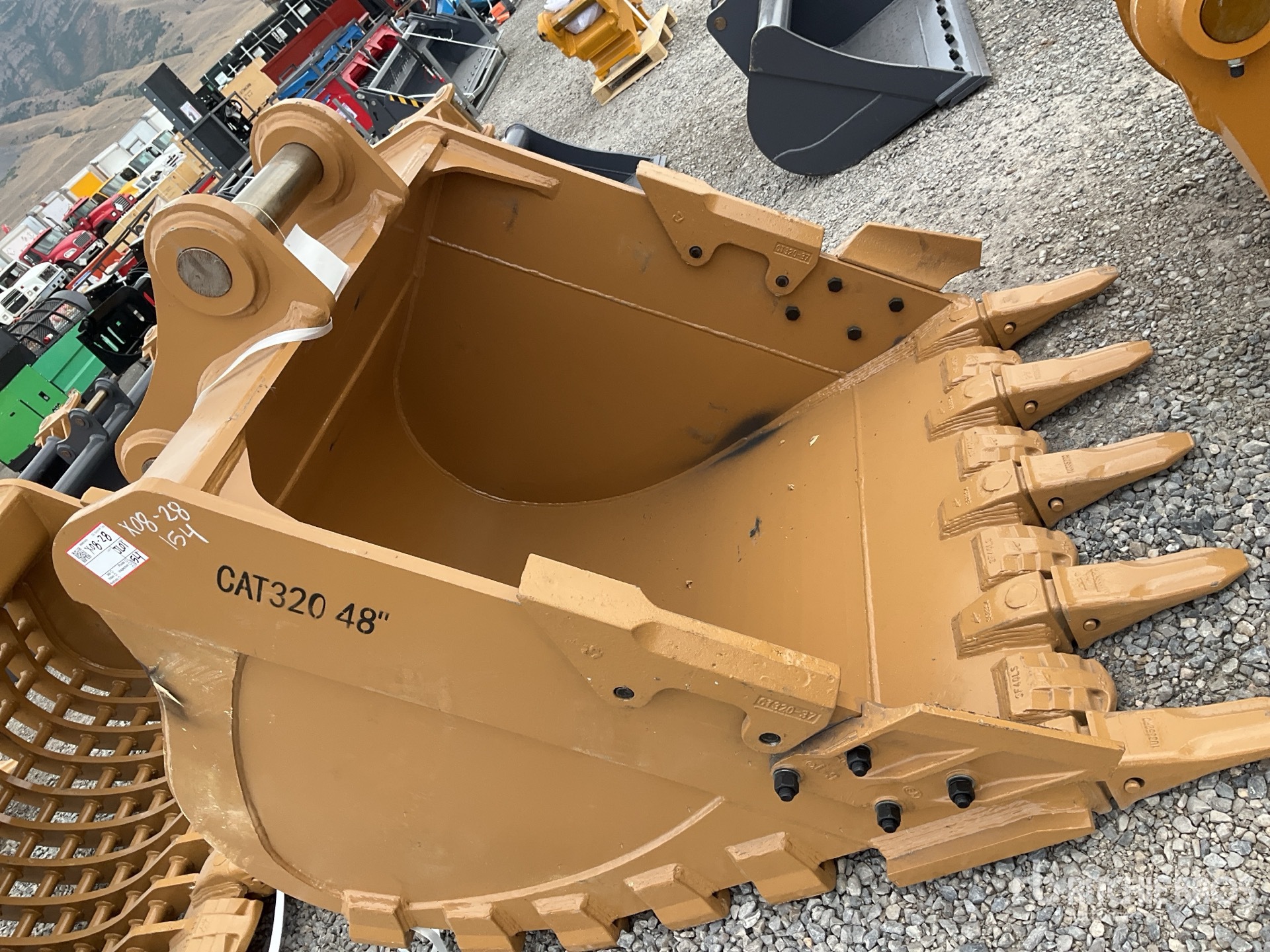 2025 Warrior WBRC20-1400 Rock Excavator Bucket - Fits Caterpillar 320 (Unused)