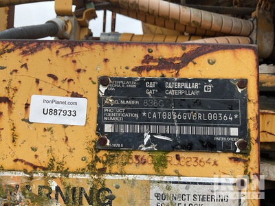 2003 Cat 836G Landfill Compactor