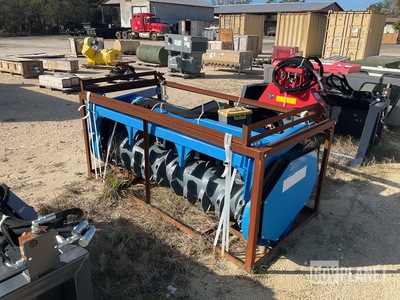 Raytree RMDM72A 72" Skid Steer Drum Mulcher - Unused