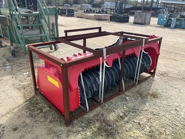 Raytree RMBD72 72" Skid Steer Drum Mulcher - Unused